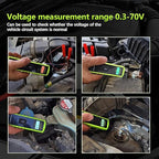 12 Volt Test Light Automotive, Topdiag P60 Car Circuit Tester, 12-24V Power Circuit Probe Kit, Short Circuit Automobile Finder，AC/DC Voltage Tester, Component Activation Tool