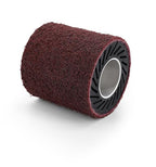 CS Unitec | 42011 | PTX Fleece - Nonwoven Sleeve. 180 Grit, 3-1/2" Diameter x 4" Width, Pack of 4 - Made in Germany