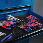 WORKPRO Pliers Set, 20-Piece Full Assortment of Pliers with 2-pack Plier Organizer Rack, Great Fits for Tool Box Drawer or Tool Chest, Ideal as Holiday, Fathers' Day and Christmas Gift