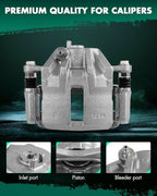 SCITOO 19B2849 Front Right Disc Brake Caliper Assembly w/Bracket For Hyundai For Elantra 2002-2005