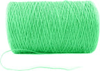1mm x 5000 Feet Light Green Jute Rope, Twine for Gardening Tomato Climbing Plant Tie Floristry Crafts Gift Wrapping Packing Decor