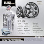 Flitz Multi-Purpose Metal Polish Paste - 1.76oz Tube of USA-Made Chrome Polish - Works on Stainless Steel, Aluminum, Plastic, Jewelry and Cars - Non-Abrasive Cleaner & Rust Remover (80 Pack)