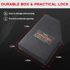 30 PCS Hex Head Key Allen Wrench Tool Set Organizer Kit Alloy Steel L Shape Black Metric (0.7-10 mm) SAE (0.028"-3/8") Standard In Storage Case Long Short Arm
