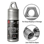 S&F STEAD & FAST Annular Cutter, 15/16" Cutting Diameter x 1" Depth of Cut for Magnetic Drill Press, Drill Bit Cutter, Mag Drill Bits with Pilot Pin