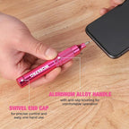 WORKPRO 24 in 1 Multi Bit Mini Screwdriver Set Magnetic, Manual Pen Screwdrivers, Tough S2 Steel Small Screwdriver Bits for Eyeglass, Watch, Laptop, Phone, Jewelry and Electronic, Pink