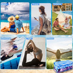 Microfiber Towel - Sand Free Absorbent Quick Dry for Pool, Swim, Camping, Sports, Beach, Backpacking, Yoga, Gym, Travel Towels XL 71x32 with Bag - Soft, Compact, Lightweight, Thin 4 Pack