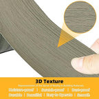 GSCIT Club Walnut Wood Tape, 2.4 inch X 15ft Self Adhesive Wood Grain Repair Tape Silver Walnut Repair Patch for Tables, Chairs, Baseboards, Doors, Windows, Floors