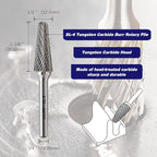 SOLID CARBIDE BUR (SL-4,3PCS)