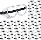 Safety Goggles Anti Fog Lab Goggles Clear Protective Eye Goggles Adjustable Safety Goggles for Chemistry Lab Mowing