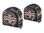 Spec Ops Tools 16-Foot & 25-Foot Tape Measure Tool Set, 1 1/4" Double-Sided Blade, Military-Grade Composite Case, 3% Donated to Veterans