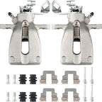 Torchbeam Rear Brake Calipers Set for Mini 2008-2014 Cooper 1.6T, Mini 2008-2015 Cooper 1.6L, Mini 2007 Cooper, Rear Left and Rear Right Calipers Replace # 193318+193319