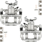 Torchbeam Rear Brake Calipers Set for Chevrolet Cruze 2011-2015, Chevrolet Cruze Limited 2016, Rear Left and Rear Right Calipers Replace # 18B5310+18B5311