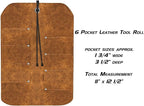 UJ Ramelson Pocket Leather Tool Roll