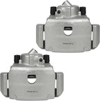 SCITOO Front Left+Right Brake Calipers With Bracket 18B4778 18B4779 Compatible For Ford For Escape 2001-2007 For Mazda Tribute 2001-2006 For Mercury Mariner 2005-2007