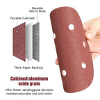 100 PCS 6 Inch Sanding Discs 180 Grit Hook and Loop Sandpaper, Round Orbital Sand Paper Discs for Sander