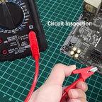 Banana Plug to Crocodile Clip Test Leads Wire Cable 12AWG Alligator Clip Test Probe Cable 4mm Banana Plug Test Leads 5.9 ft for Multimeter and Battery Testing(X-Y 12A 1.8m).