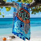 2 Pack Microfiber Beach Towel Oversized 71"x32" Sand Free Quick Dry Absorbent Lightweight Thin , Compact Towels for Travel Swimming Pool Yoga Gym Camping Beach Accessories Vacation Essentials Gift