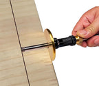 Dovetail Jig & Wheel Marking Gauge Set-Precision Woodworking Tools with Micro-Adjustment, Includes 2 Cutters + Pencil & Anodized Aluminum Jig for Dovetail Join Carpentry & DIY