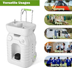 Yescom 45L Hand Wash Station Portable Wash Sink for RV Travel Outdoors