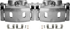 SCITOO Front Left+Right Brake Calipers With Bracket 18B4918A 18B4919A Compatible For Cadillac 2008-2019 For Chevrolet 2008-2019 For GMC 2008-2019