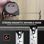 Laser Tape Measure 3-in-1 131ft Laser Measuring Tape & 16ft Woodworker Tape Measure & Crosshair, Area, Volume, Ft/Ft+in/in/M Unit Support for Decorating Architecture DIY Furniture
