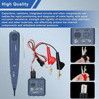 Pro3000 Tone Generator and Probe Kit, Toner Electrical Tool, Wire Toner and Probe Kit, Handheld Telephone Line Finder with SmartTone Technology