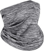 Achiou Cooling Neck Gaiter Face Cover Scarf, UV Protection Mask for Men and Women,Soft Windproof, Hiking Cycling Running