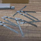 20-Piece T101D 4 Inch 6 TPI Assorted T-Shank Jig Saw Blades Set for Clean Cutting Wood
