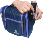 Hanging Toiletry Bag Extra Large Capacity | Premium Travel Organizer Bags For Men And Women | Durable Waterproof Nylon Bathroom, Shower, Makeup Bag For Toiletries, Cosmetics, Brushes