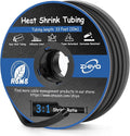 1/2" Heat Shrink Tubing, 33 Ft 3:1 Dual Wall Adhesive Lined Heat Shrink Tube, Marine Grade Waterproof Shrink Wrap Tubing, Electrical Industrial Automotive Sealing Shrink Tube for Wire Insulation