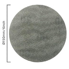 Mesh 5 inch 6 inch Sanding Discs 35PCS Hook and Loop Sanding Discs, Dust-Free, Ideal for Metal, Wood, Composites, Stock Removal, and Fine Finishing (6in, Assorted Grits)