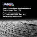 Lightweight Polypropylene Webbing - Poly Strapping for Outdoor DIY Gear Repair, Pet Collars, Crafts – 3/4 Inch by 10, 25, or 50 Yards, Over 20 Colors