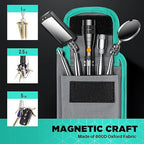 Telescoping Magnetic Pickup Tool Set, Inspection Mirror Telescoping, LED Flashlight, Cool Gadgets for Men, Gifts for Dad, Husband, Kids, Boyfriend, Magnet Stick