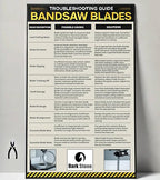 Dark Stone DS23432 Carbide-Tipped Band Saw Blade 111 Inch x 5/8 Inch, 2 TPI for Tough resaw