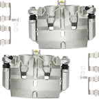 Torchbeam Front Brake Calipers Set for Acura MDX 2007-2013, Acura ZDX 2010-2013, Front Left and Front Right Calipers Replace # 19B3278+19B3279