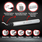 AFA Tooling - Deburring Tool with High Speed Steel Swivel Blade - Works on Metal, Resin, PVC Pipes, Copper, Plastic and 3D Printed Edges - Plumbing & 3D Printing Burr Removal Reamer Tool