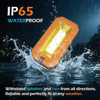 LED Work Light, Rechargeable Work Light with Magnet Base & Hanging Hook, 7000mAh Battery, Cordless Portable Work Lights, Small Bright for Car Repairing & Mechanics, Emergency, Outdoor