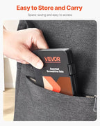 VEVOR Screwdriver Set, 59-Piece Small Precision Screwdriver Set with Phillips, Flat Head, Torx, Pentalobe Bits, Tweezer for Men, Mini Cleaning Repair Tool Kit for iPhone, MacBook, Laptop, Computer