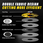 Cut Off Wheels 4-1/2",25+2 Pack Metal Cutting Wheel,Thin 4.5” Metal & Stainless Steel Fast Cutting Discs for Angle Grinder - 7/8" Arbor Hole