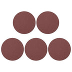 HARFINGTON 5 Pcs 6 Inch Sanding Disc 80 Grit Hook and Loop Sandpaper Random Orbital Sander Pads for Woodworking Automotive Metal Polishing