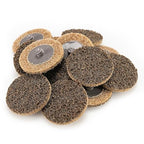 2" SCM Surface Condition Disc, 2 R-Type Super EDG 50MM, Coarse Grade, Premium Non-Woven, 20Pcs