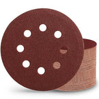 100 PCS 100 Grit 5 Inch Sanding Discs, Hook and Loop Sandpaper for Random Orbital Sander