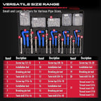 Helicoil Thread Repair Tool Kit: 320-Piece Metric SAE Heli Coil Rethreading Insert Drill Bits Spark Plug Automotive Engine Motor Stud Bolt Tap Universal Threaded Restorer Restoring Rethread