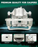 SCITOO Front Right Brake Caliper With Bracket 19B2997 Compatible For Hyundai For Tucson 2005-2009 For Kia For Sportage 2005-2010