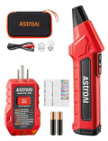 AstroAI Circuit Breaker Finder with GFCI Outlet Tester, Electrical Tester Tool for Home/Workshop Circuit Tracing, Quickly Locates Breakers with Indicators