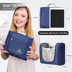 Hanging Toiletry Bag Extra Large Capacity | Premium Travel Organizer Bags For Men And Women | Durable Waterproof Nylon Bathroom, Shower, Makeup Bag For Toiletries, Cosmetics, Brushes