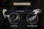 Spec Ops Tools 11" Nail Puller Cats Paw Pry Bar, High-Carbon Steel, 3% Donated to Veterans,