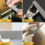 10 inch Flat Metal File, Professional Carbon Steel file, Tool Sharpener for Professionals and DIY