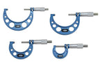 Shars 0-4" Precision Solid Metal Frame Outside Micrometer 4 pcs Set 303-2652N L)