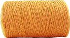 1mm x 3000 Feet Orange Jute Rope, Twine for Gardening Tomato Climbing Plant Tie Floristry Crafts Gift Wrapping Packing Decor